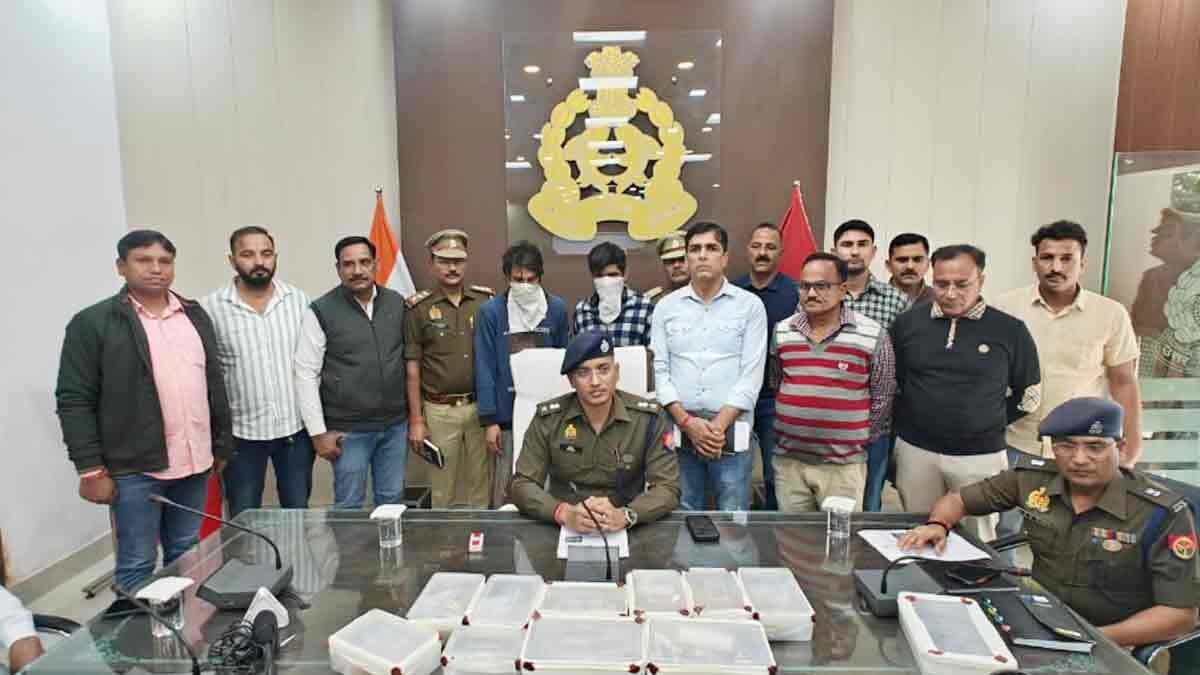 Police bust theft case