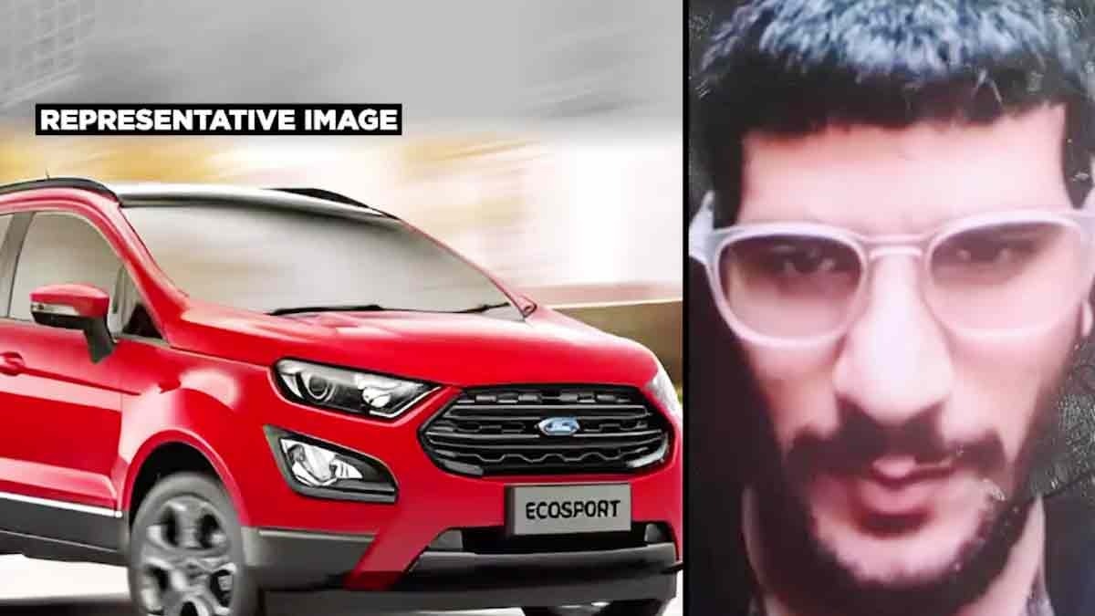 Umar Mohammad Red Ford EcoSport