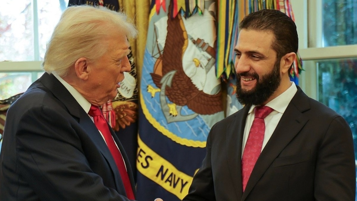 Donald Trump meet Syrian President Ahmad Al-Sharaa in White House