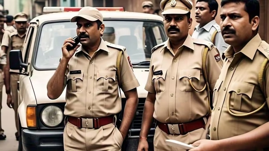 लखनऊ में महिला प्रोड्यूसर ने दारोगा से की बदसलूकी. (Photo: AI-generated)