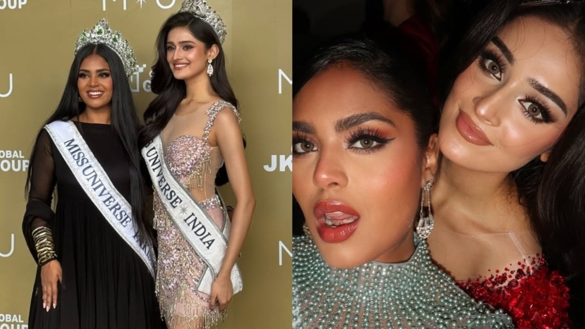 Miss India and Miss Pakistan 