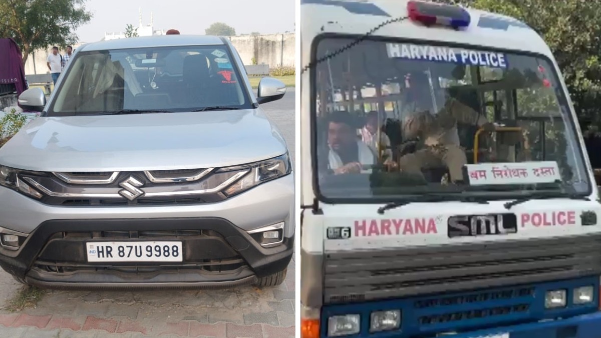 आतंकी साजिश में इस्तेमाल चौथी कार अल-फलाह यूनिवर्सिटी की पार्किंग में मिली, मौके पर पहुंचा बम स्क्वॉड