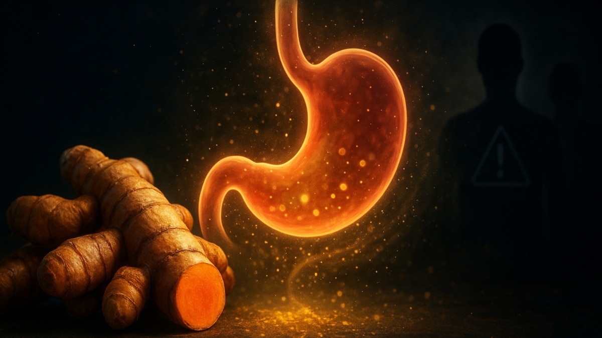 Raw Turmeric For Stomach health (Photo: AI Generated)