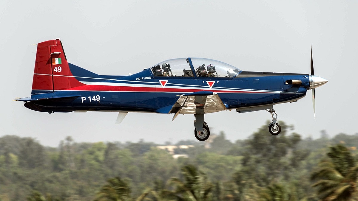IAF Pilatus Trainer Aircraft