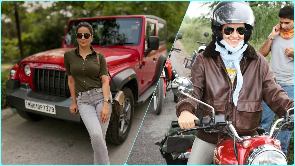 Gul Panag Mahindra Thar Royal Enfield