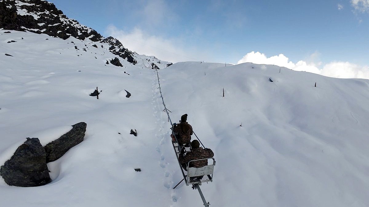 Indian Army high altitude mono rail