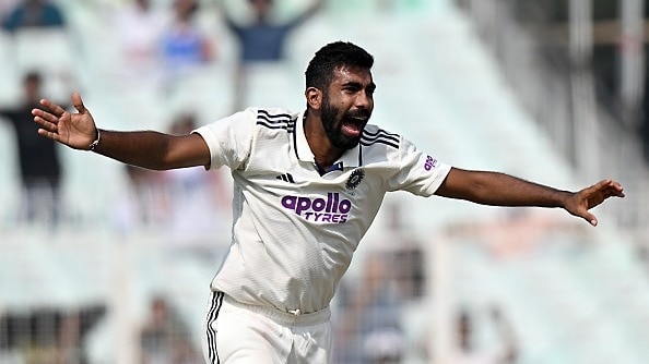 India's superstar pacer Jasprit Bumrah in this frame