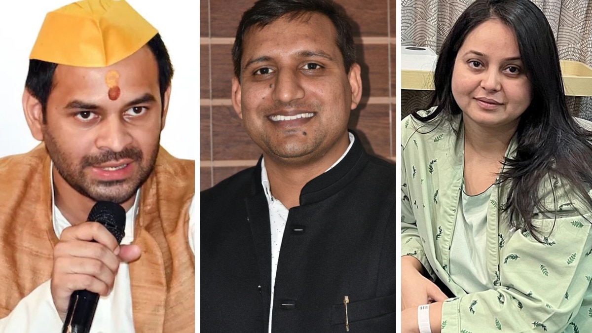 tej pratap sanjay yadav rohini yadav