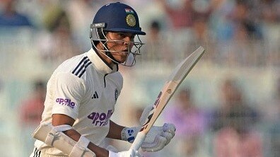 India's star opener Yashasvi Jaiswal in this frame