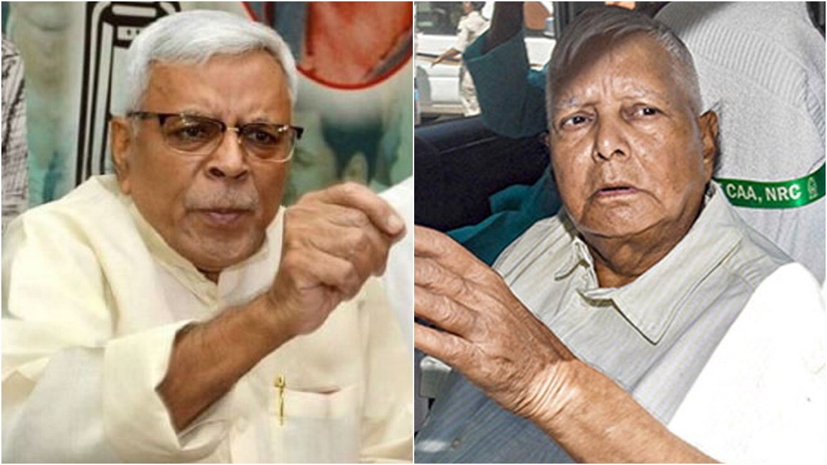 Former RJD vice-president Shivanand Tiwari blamed Lalu and Tejashwi for RJD's poor performance in the Bihar elections