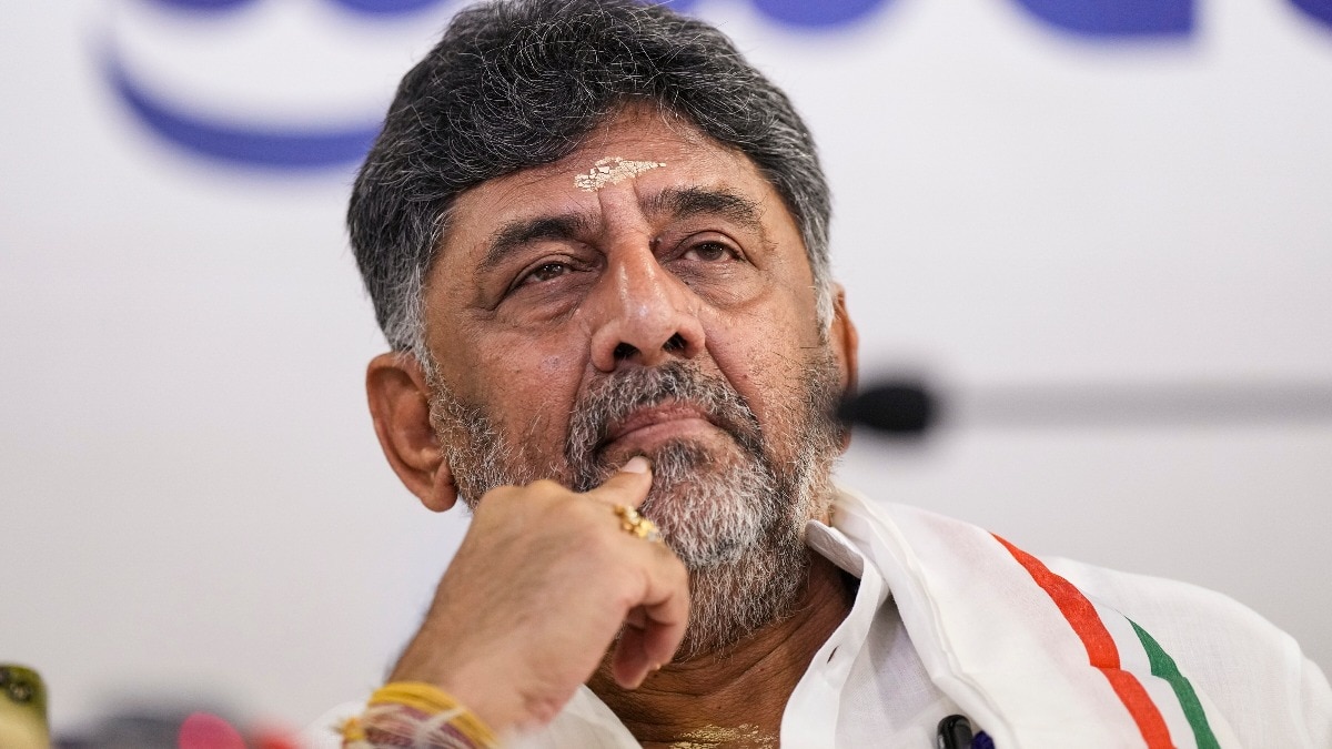 DK Shivakumar’s remarks came hours after PM Modi lauded the RSS for completing 100 years. (PTI photo)