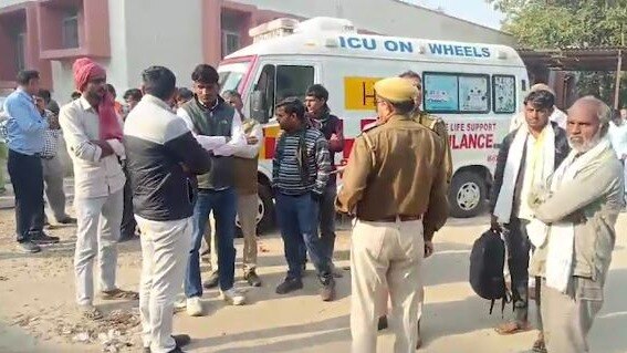 मौत के 11 दिनों बाद युवक का अंतिम संस्कार (Photo: Screengrab)