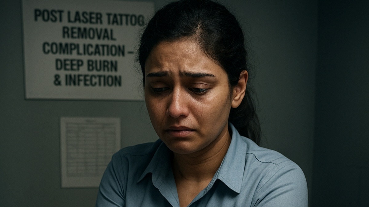 Air होस्टेस बनना चाहती थी युवती, टैटू हटवाने के दौरान जला हाथ; एक्सपर्ट बोले- अब प्लास्टिक सर्जरी भी मुश्किल