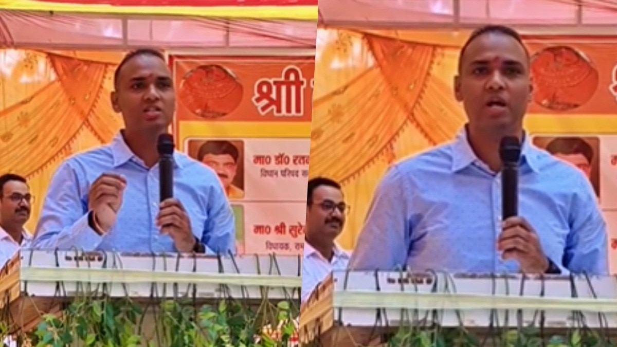 Deoria SP Sanjeev Suman (Photo- Screengrab)