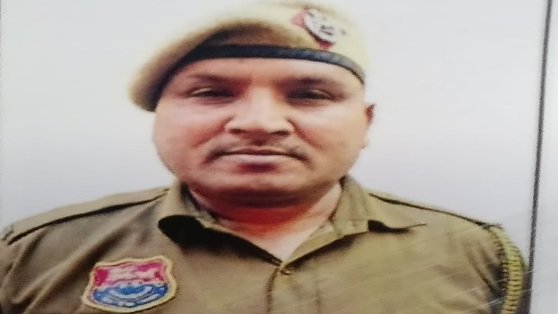 मृतक कांस्टेबल, जिसकी सड़क हादसे में गई जान. (File Photo: Himanshu Sharma/ITG)