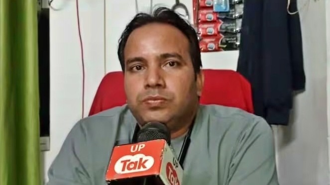 victim is dentist Shravan Kumar Tiwari (Photo- ITG)