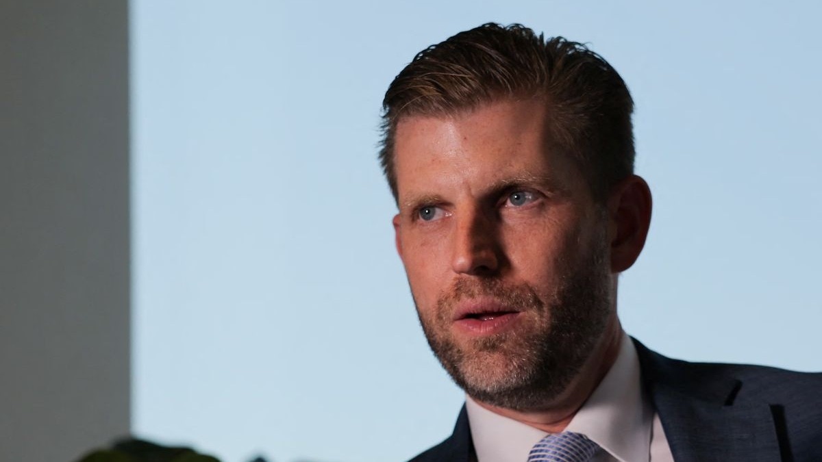 Eric Trump, Executive Vice President of the Trump Organization, and son of U.S. President Donald Trump. (Reuters Photo)