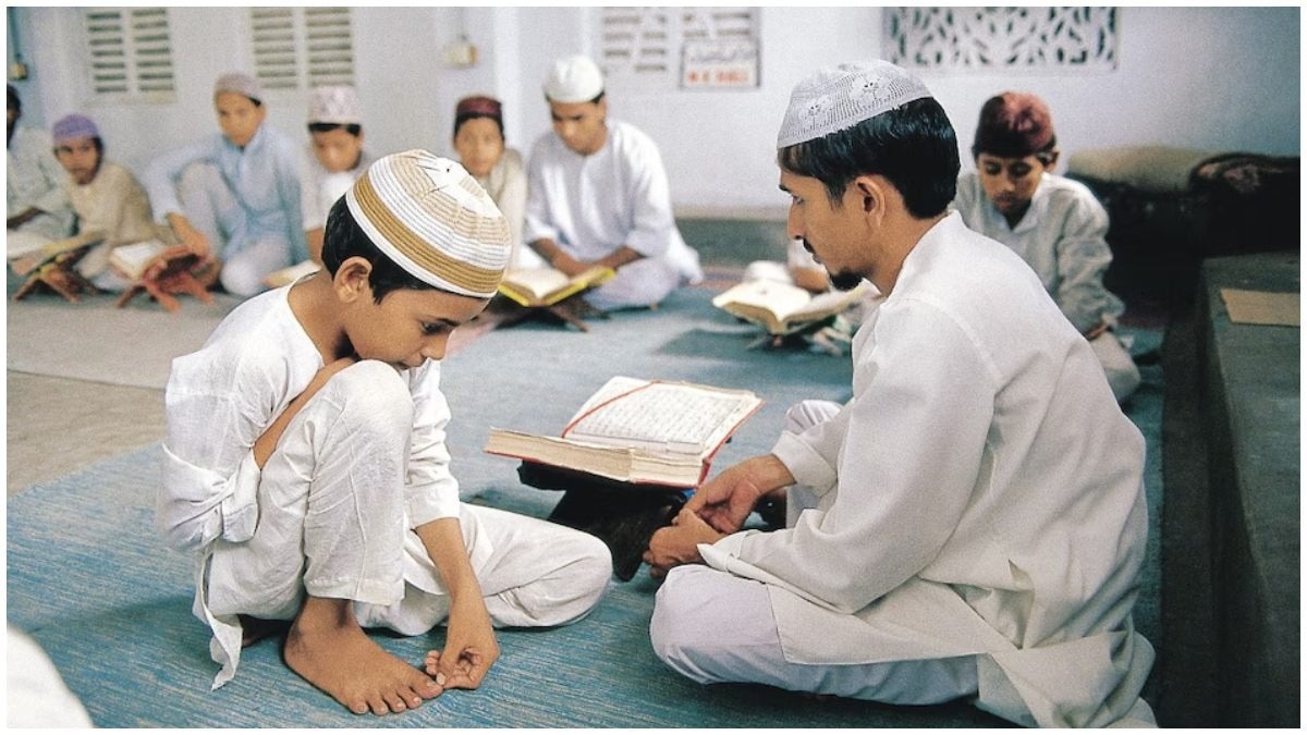 Madrasa Students are Studying in madarasa