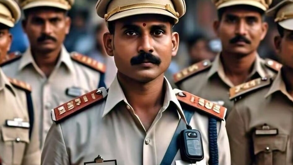 इटावा में सिपाही पर किया गया हमला. (Photo: AI-generated)