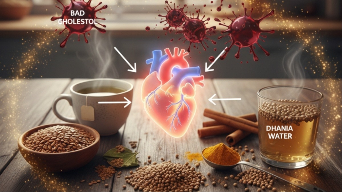  किचन की 5 चीजें जो बैड कोलेस्ट्रॉल को कम करने में करेगा मदद (Photo- AI generated)