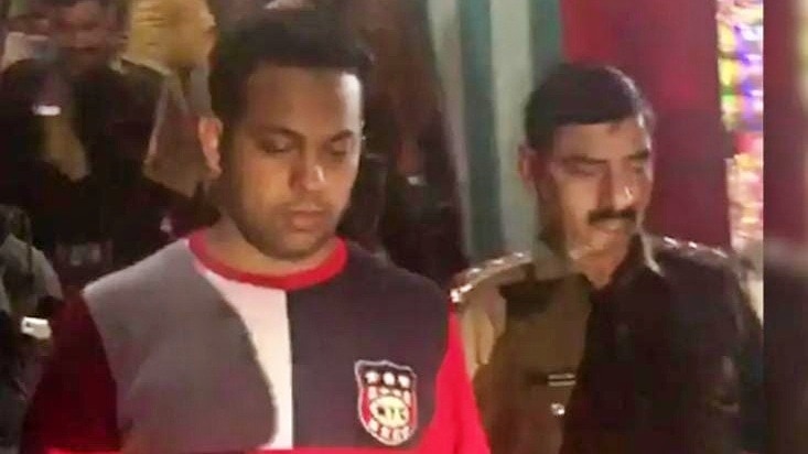 Lucknow gangster Sohrab arrested from Kolkata (Photo- Screengrab)