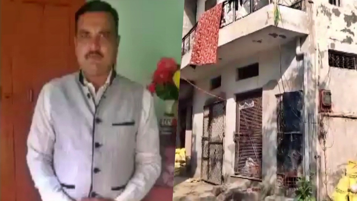 मेरठ में सिपाही की आग में झुलसने से मौत (Photo- Screengrab)