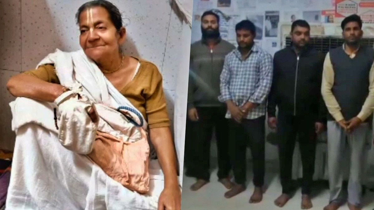 murderer of sadhvi in ​​Mathura has been arrested (Photo- Screengrab)
