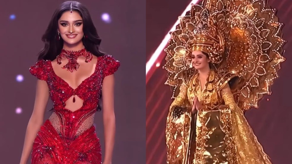 manika vishwakarma looks in miss universe