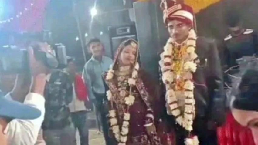 Bride dancing with groom at wedding (Photo- Screengrab)