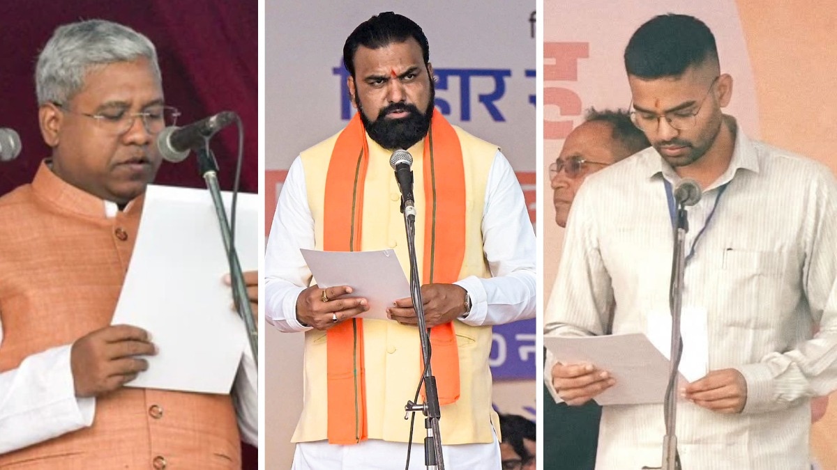 शपथग्रहण के बाद आरजेडी ने परिवारवाद पर ली चुटकी (Photo: PTI)