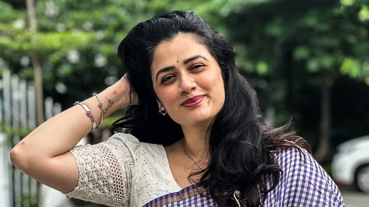 Girija Oak on how kissing scenes are shot