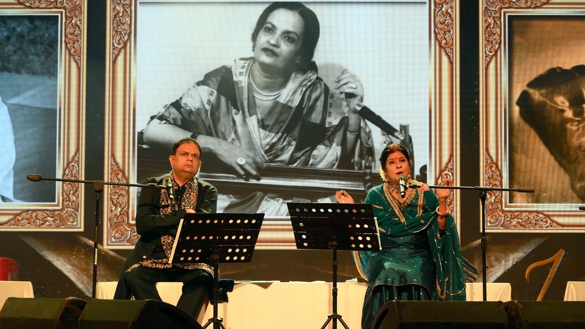 Yatindra Mishra and Malini Awasthi