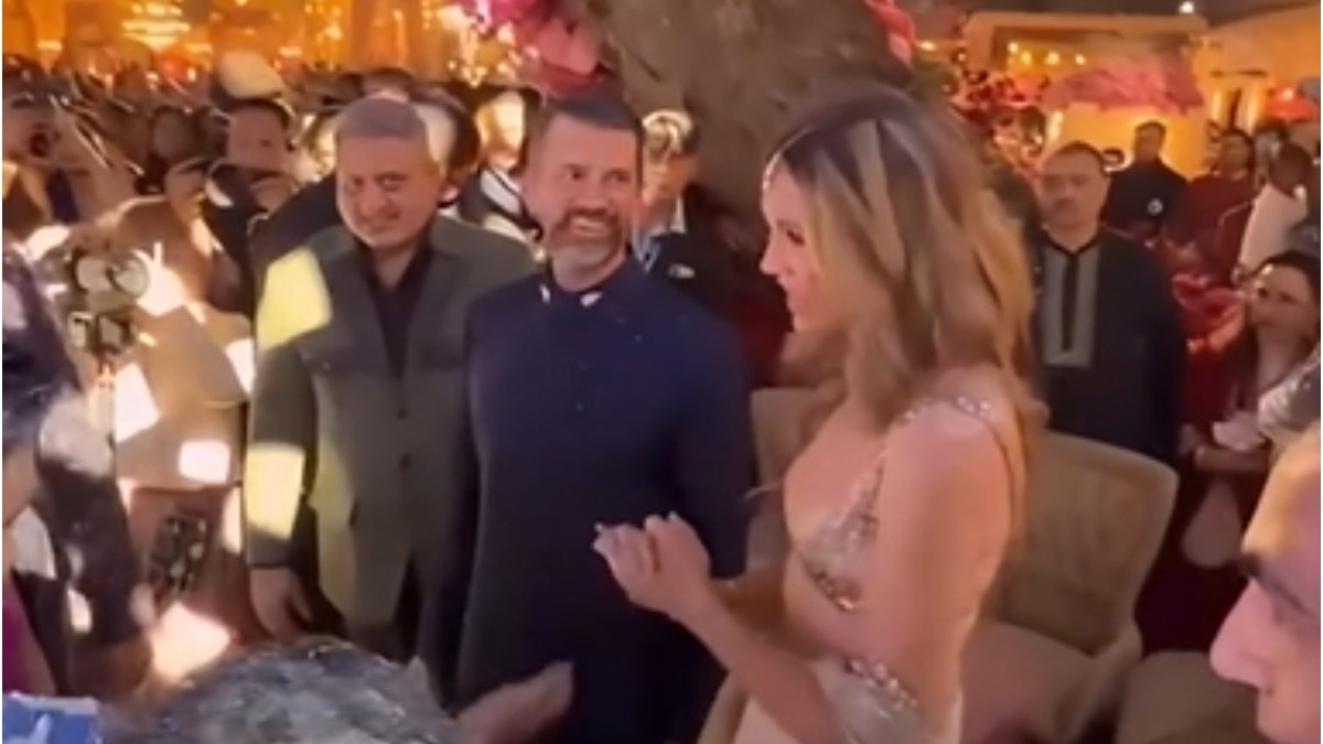 काली शेरवानी में दिखे जूनियर ट्रंप... उदयपुर की हाईप्रोफाइल शादी के शेयर हो रहे Videos