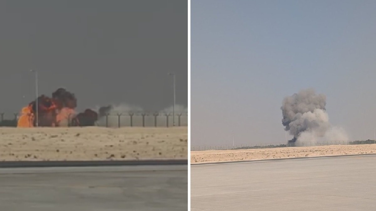 दुबई एयर शो में भारतीय वायुसेना का तेजस लड़ाकू विमान क्रैश 