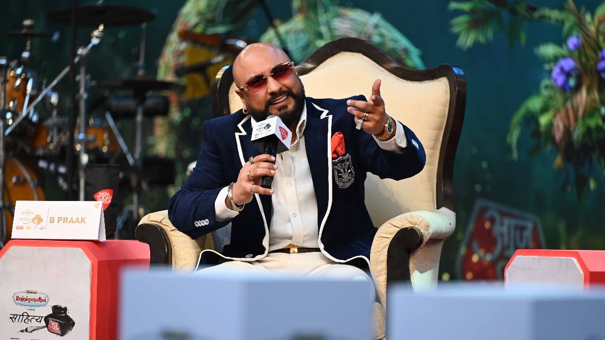 Singer B Praak at Sahitya Aajtak 2025