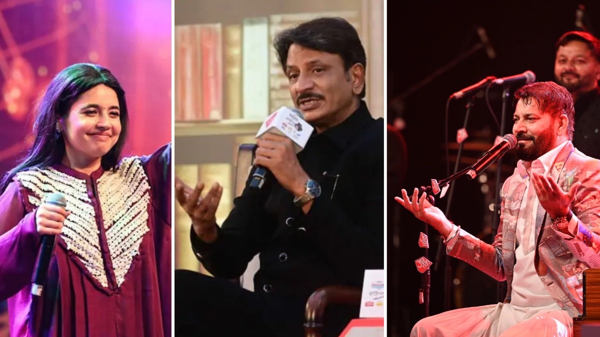 साहित्य आजतक 2025 के दूसरे दिन खूब जमा माहौल