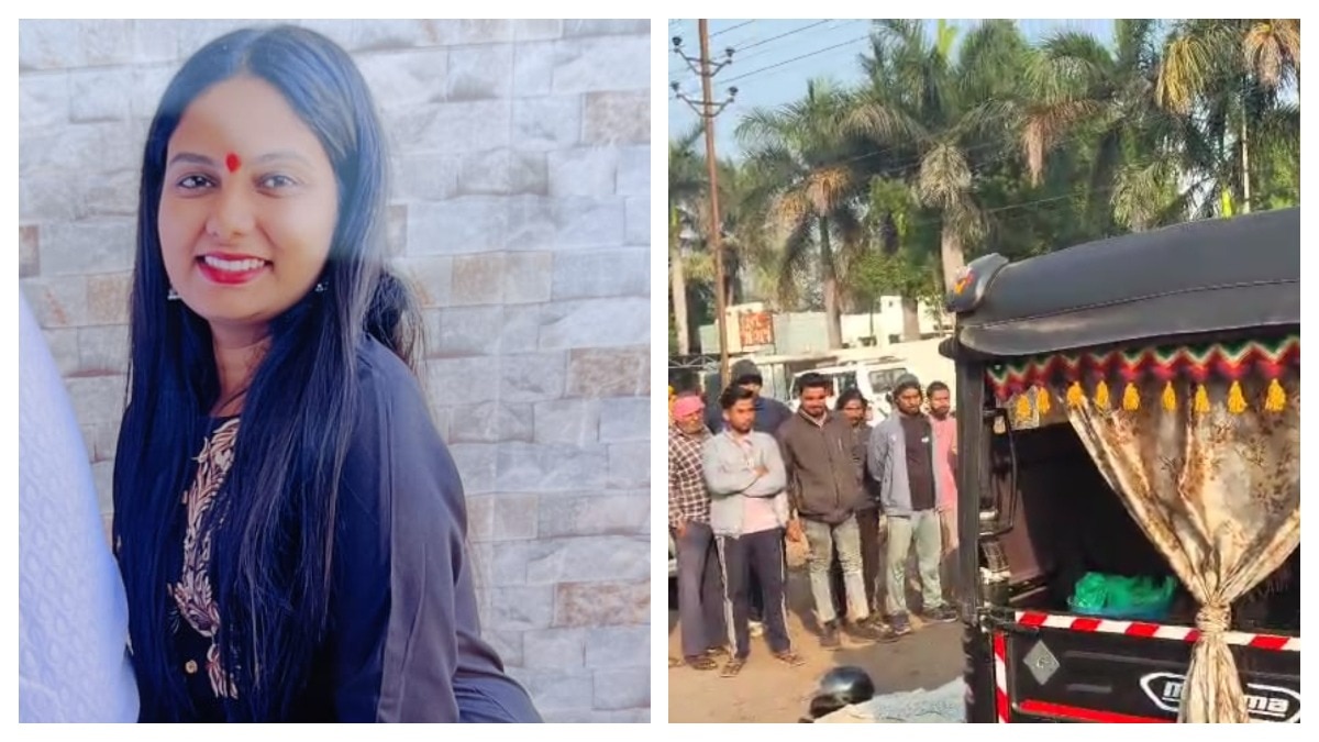 मायके लौटते समय साक्षी द्विवेदी की मौत (Photo: Screengrab)