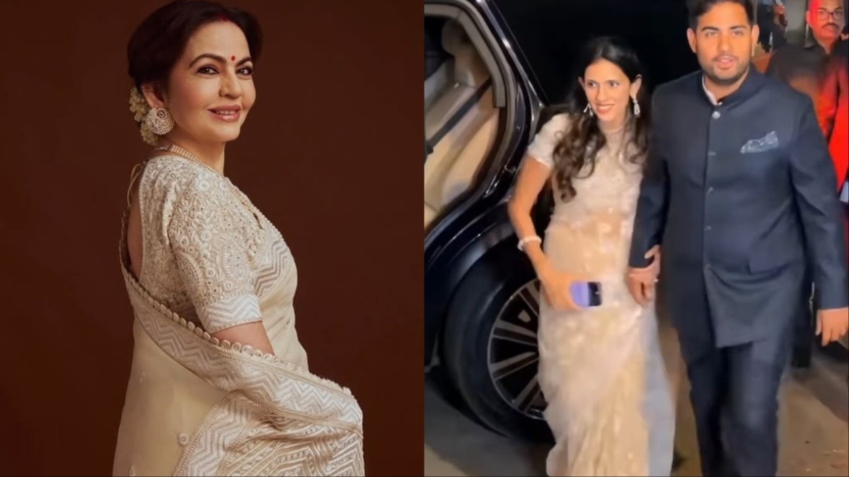 shloka ambani tuning with nita ambani