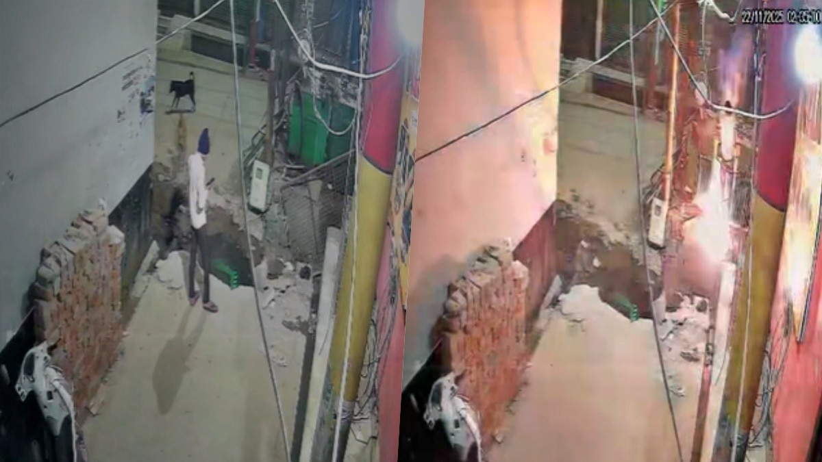 boy died in transformer explosion in Baghpat (Photo- Screengrab)