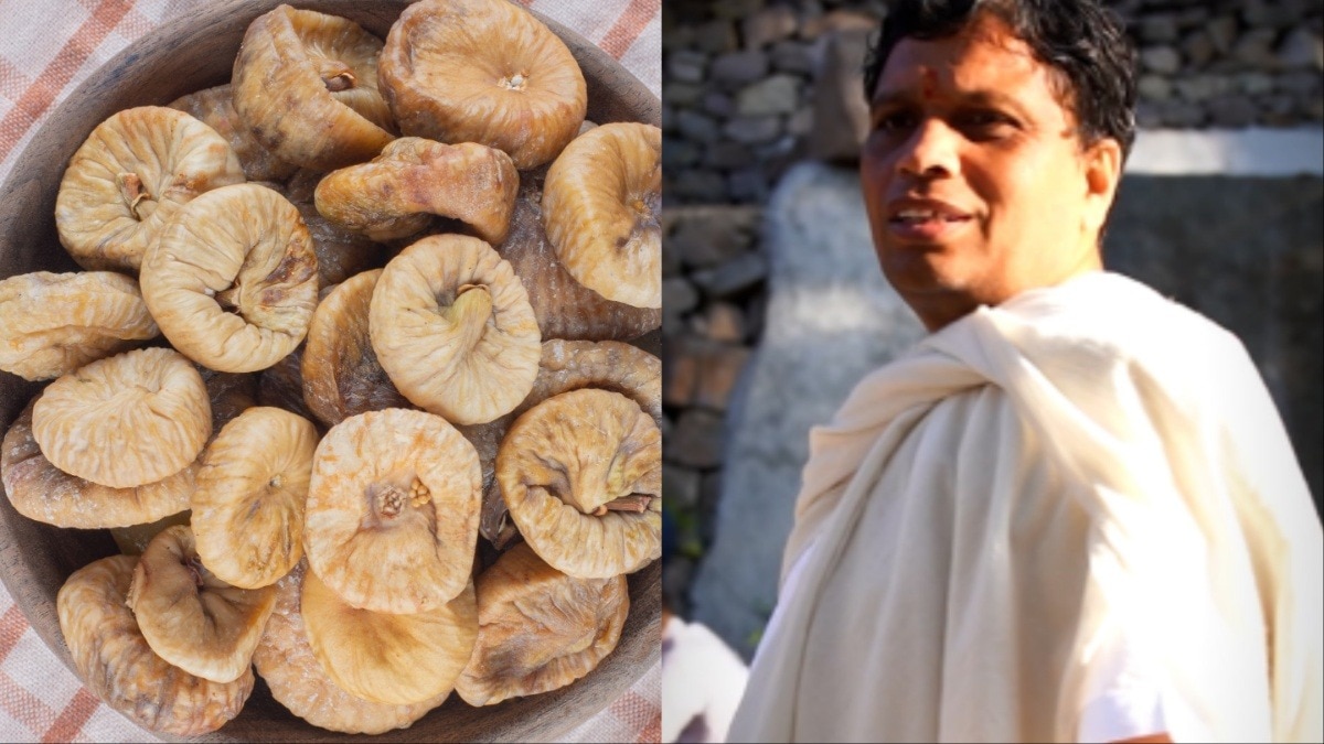 रोजाना अंजीर खाने से होने वाले फायदे (Photo- Pixabay & Instagram@/Acharya Balkrishna)