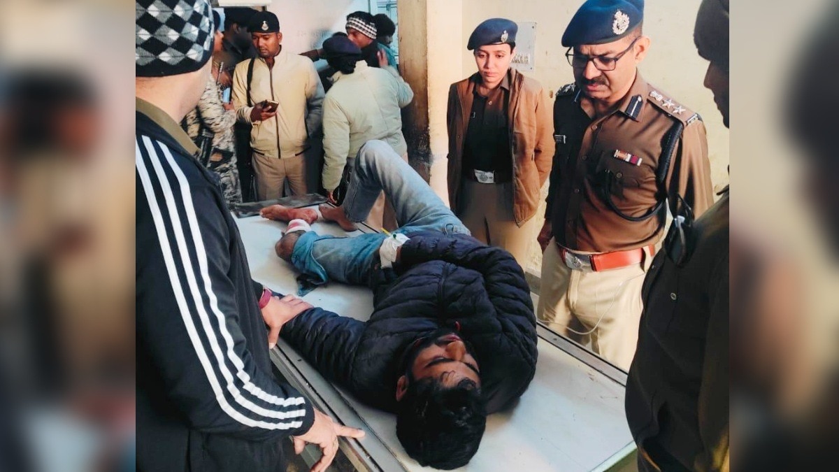 गोली लगने से घायल हिस्ट्री-शीटर कपिल यादव.(Photo:ITG) 