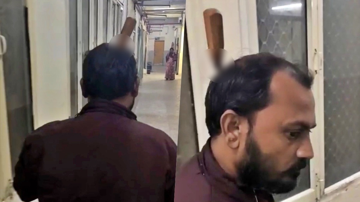 man was rushed to hospital in an injured condition (Photo- ITG)