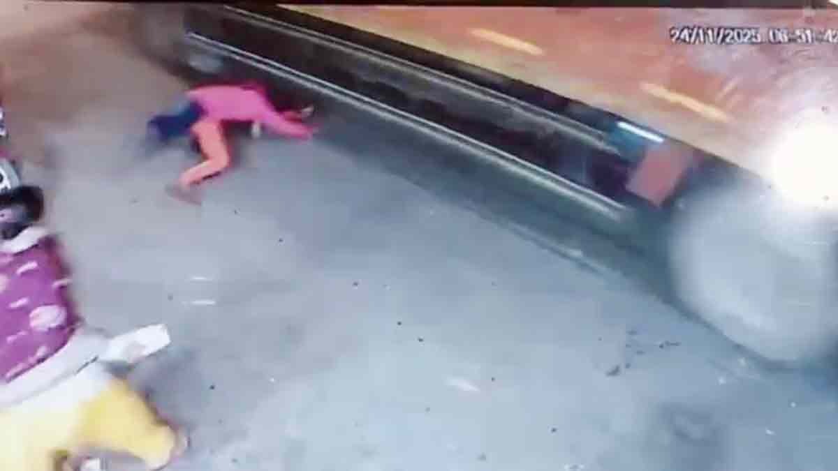  heartbreaking accident occurred on the Katra Bilhaur Highway