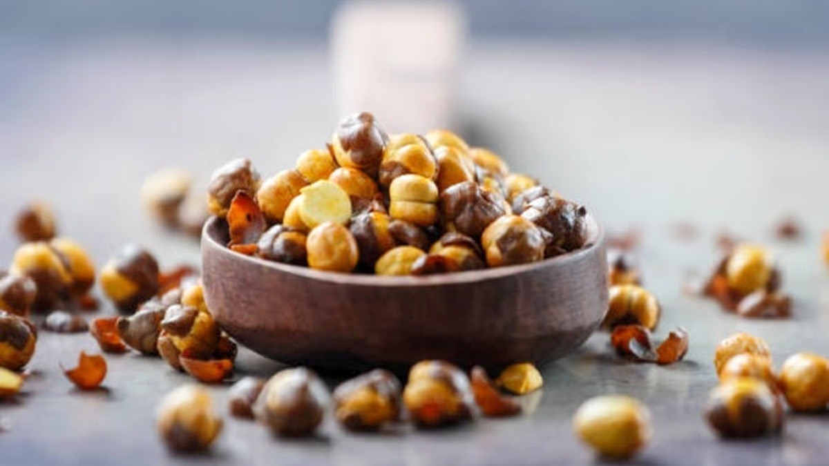 भुने चने में मिल रहा 'ऑरामाइन'.(File Photo: ITG)