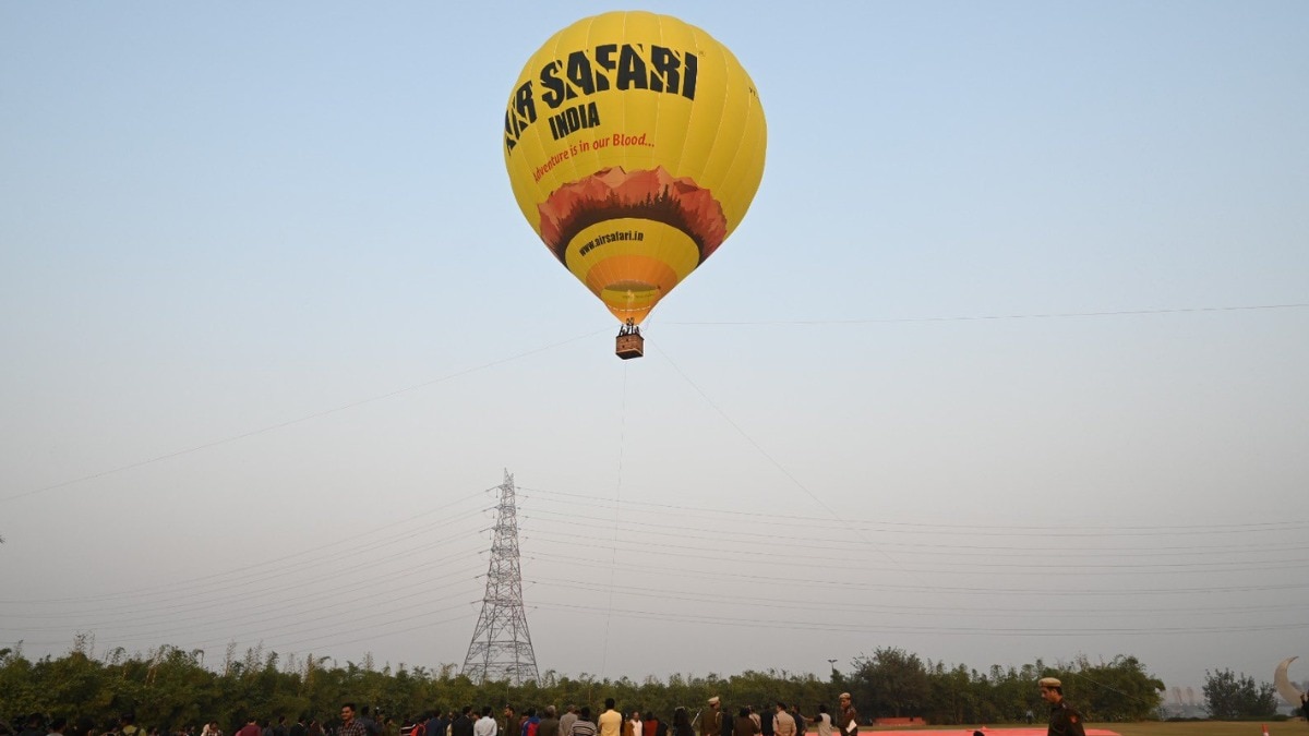 air balloon ride in delhi