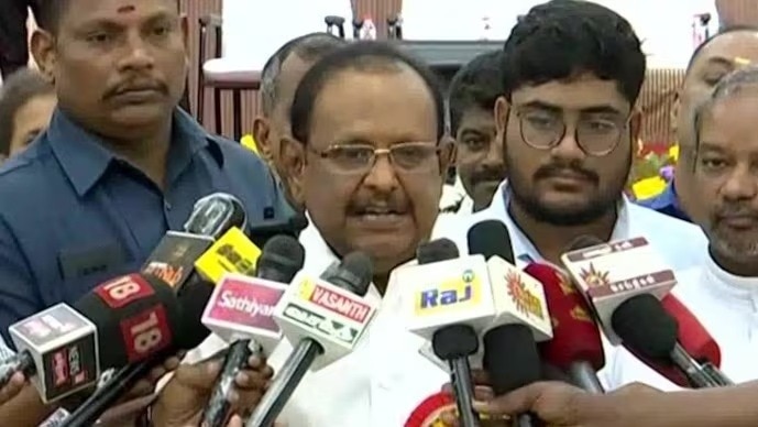 Tamil Nadu Law Minister Raghupathi.