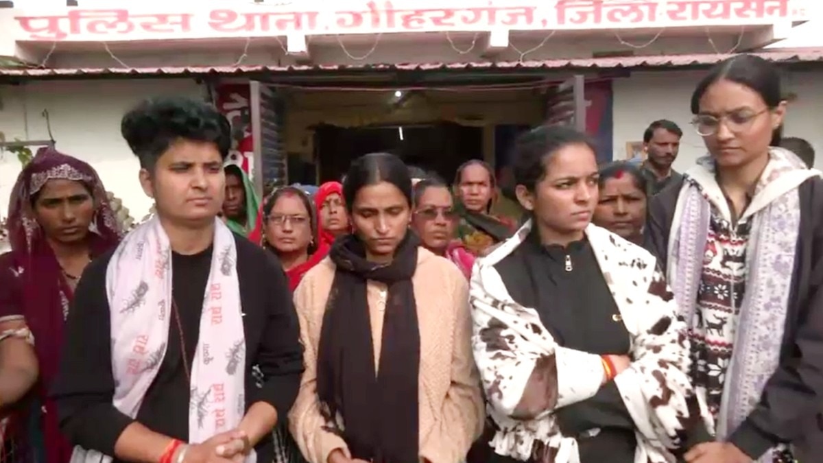 गौहरगंज में बच्ची के रेप से उमड़ा जनआक्रोश.(Photo:Screengrab)