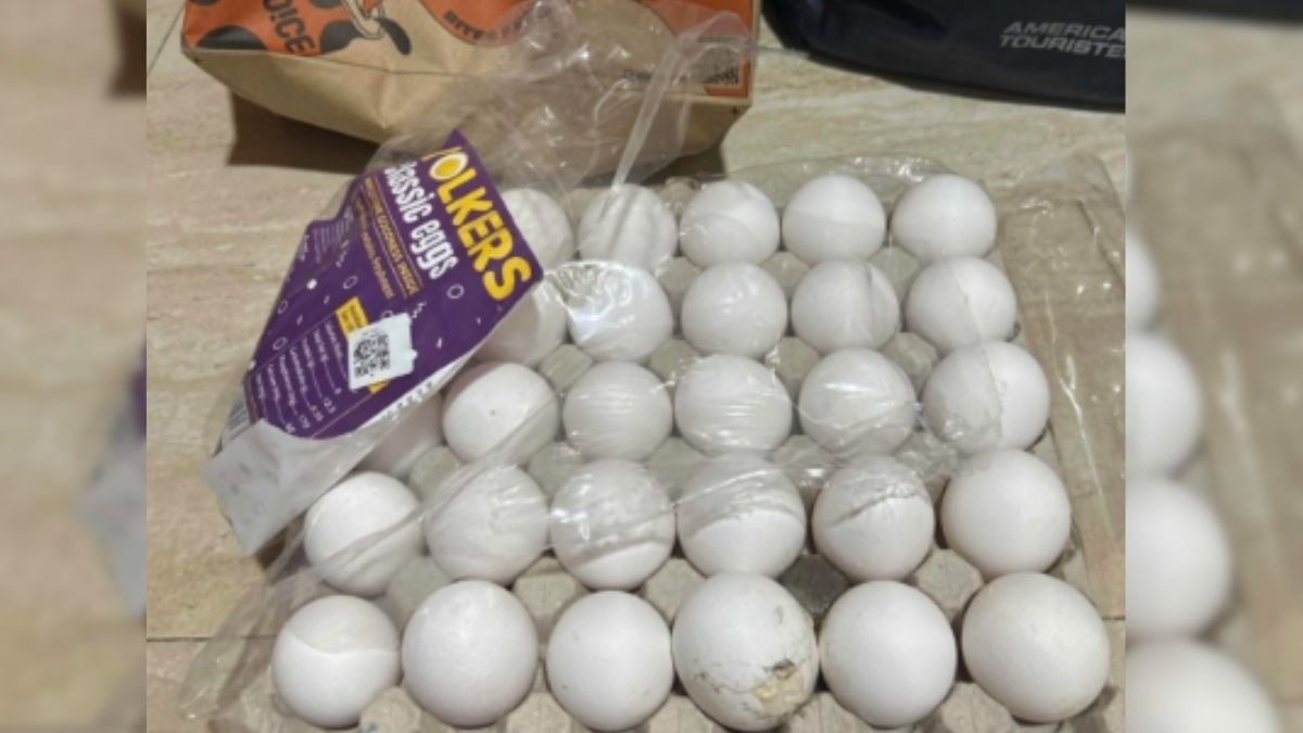 AI edited eggs photo 