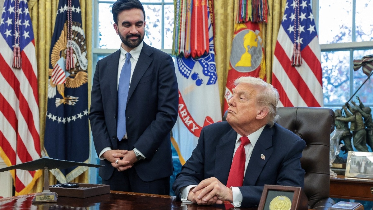 Zohran Mamdani saw a strangest thing at the White House. 