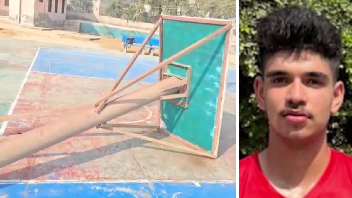 जंग लगे पोल के गिरने से नेशनल खिलाड़ी की मौत से राज्य की खेल इन्फ्रास्ट्रक्चर पर गंभीर सवाल उठे (Photo: ITG) 